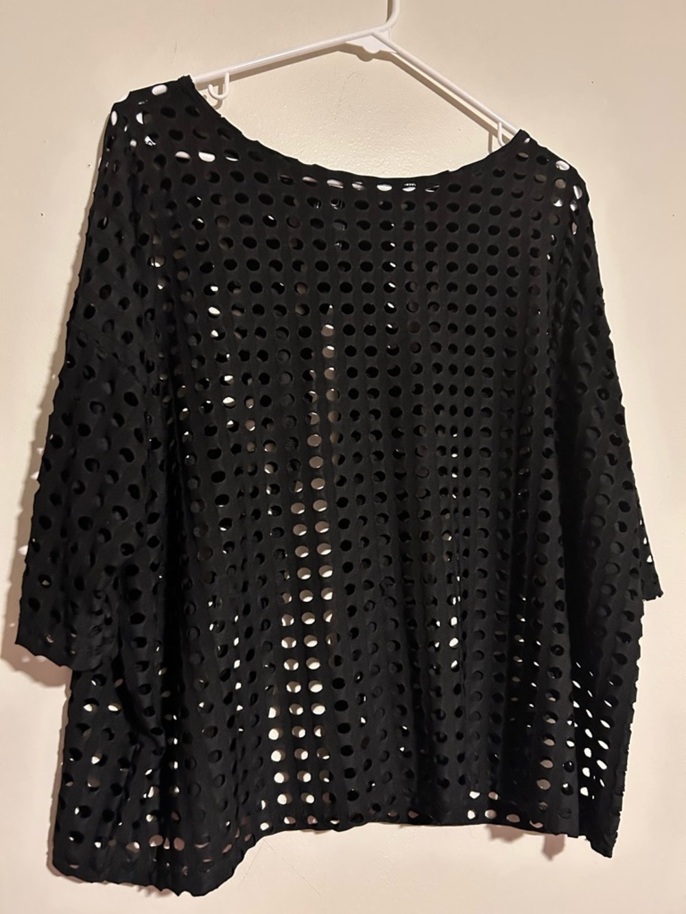 Clara Sunwoo Black Cutout Top